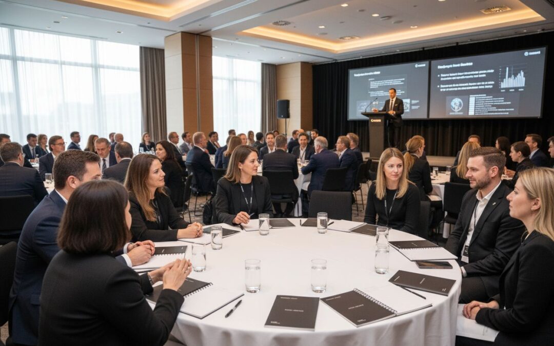 modern corporate event