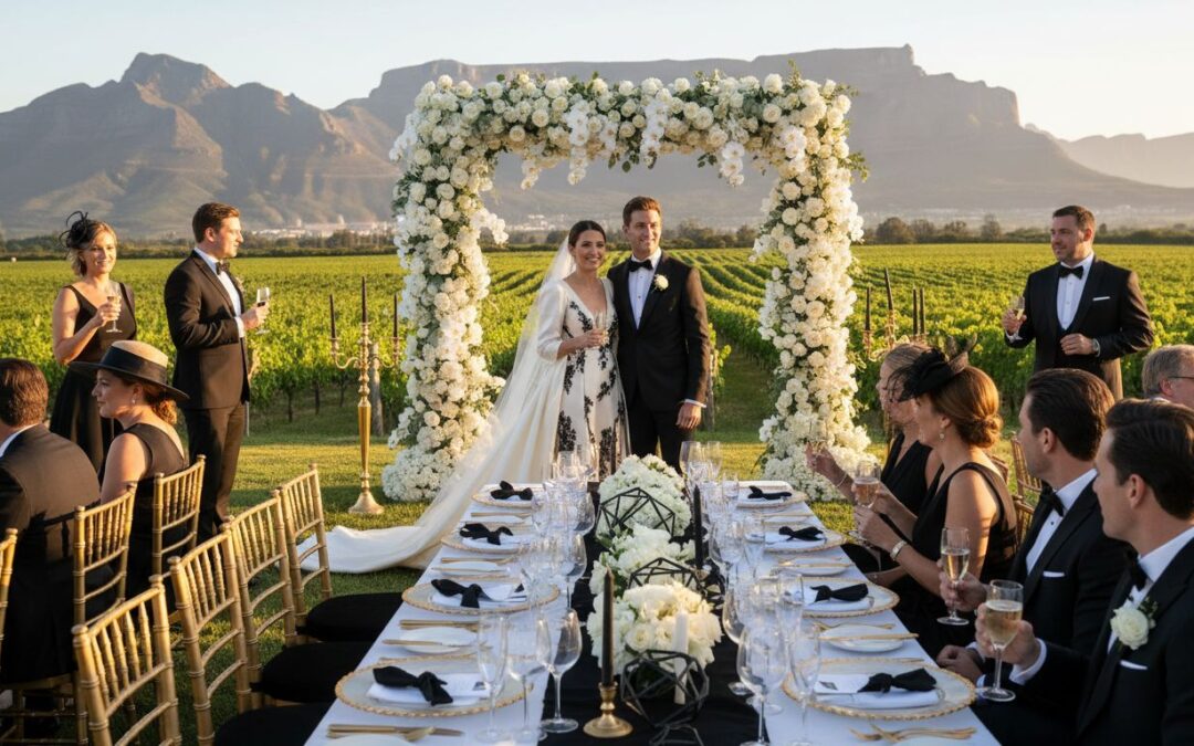 luxury Cape Town wedding