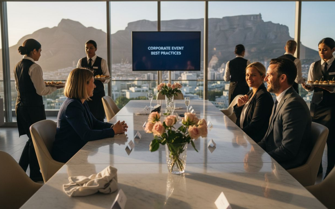 Corporate gala in Cape Town penthouse