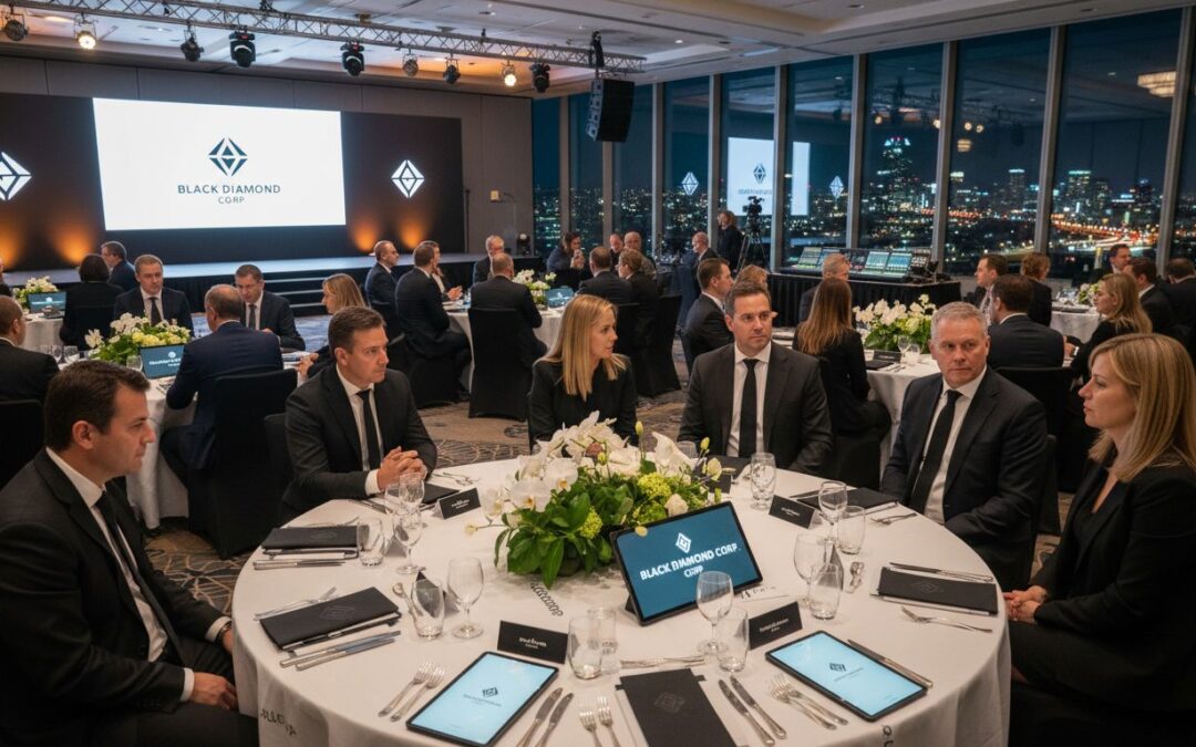 elegant corporate event