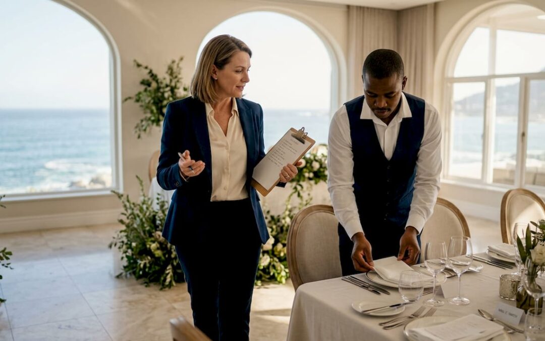 Planner prepares luxury Cape Town celebration