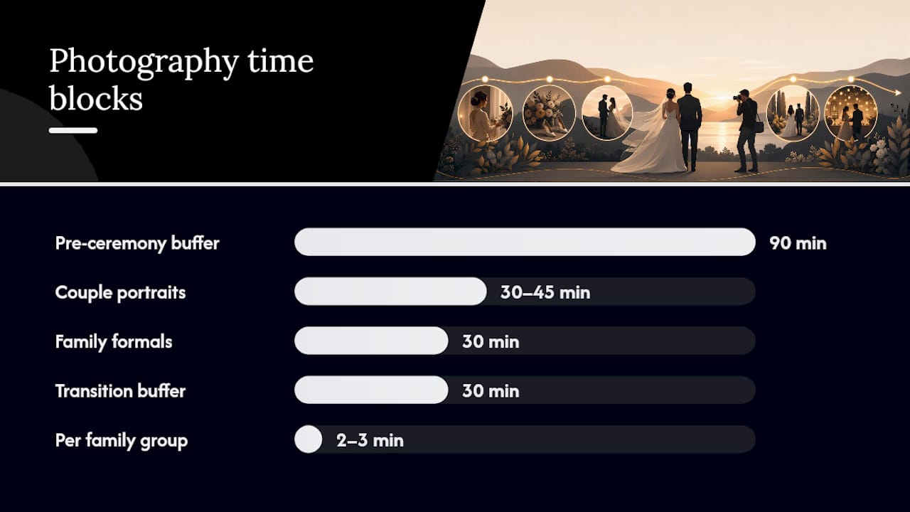 ## 5. Get your photography timing right from the start — overview diagram